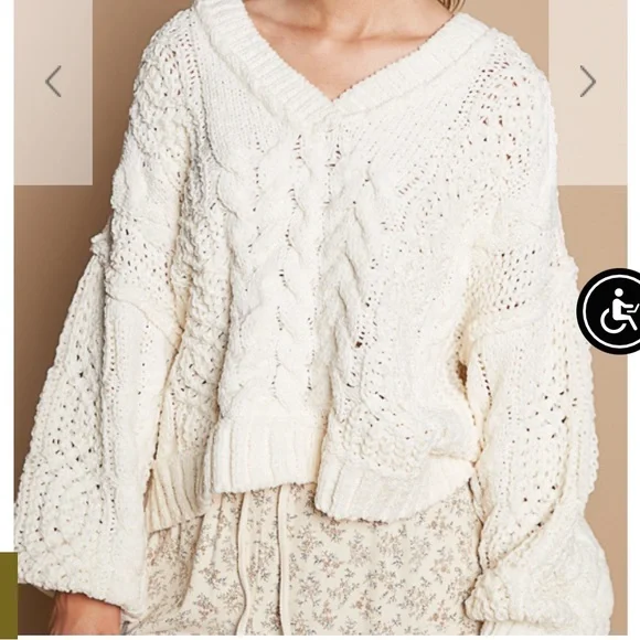 POL Chenille Sweater - Picture 7 of 10